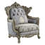 Chaise Miliani en bronze antique / gris