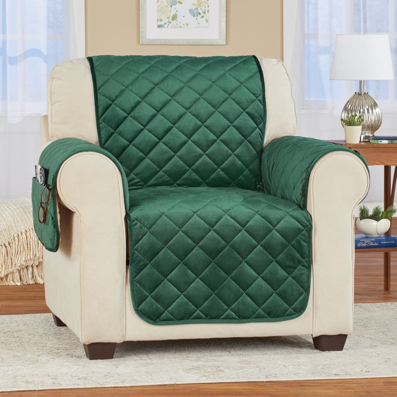 Housse Novie, H 0,6 po x l 75 po x P 65 po, Vert