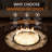 Outdoor Concrete Propane Fire Pit Table-1350057768