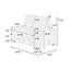 Ensemble de canapé modulaire en L 7 pi