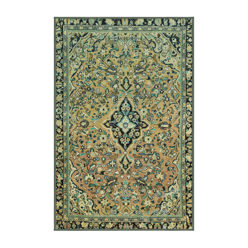 Abstract Indoor Rug, Rectangle 8' x 10'