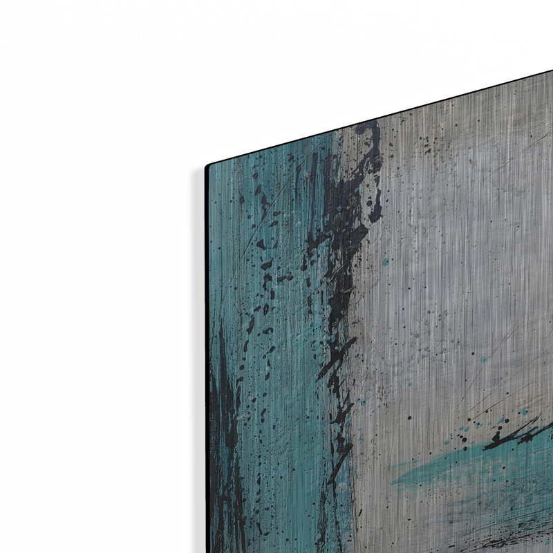 Art mural, "Chassing Waterfalls" par Britt Hallowell, H 24 po x l 24 po