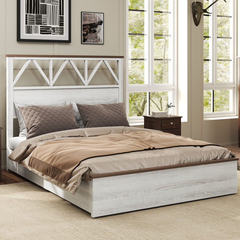  Lit plateforme 47,2 "Farmhouse, Double