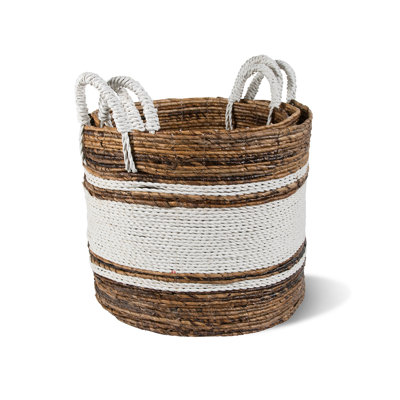 Ibolili Wicker Decorative Basket