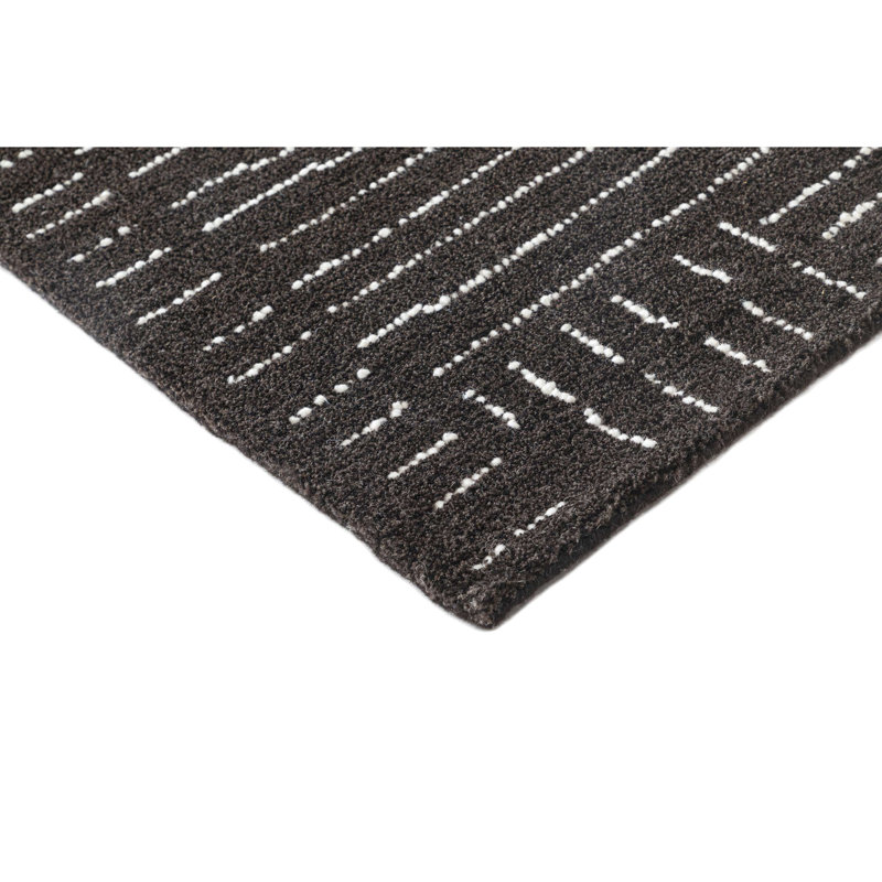 Ouzo Hand Tufted Wool Nina Rug, Runner 2'6" x 8'