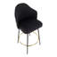 Tabouret de bar pivotant 29 po Tincea-90178083-90178086