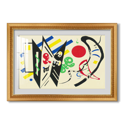 Reciprocity (RÃ©ciproque), 1935-Wassily Kandinsky-Custom Framed Print