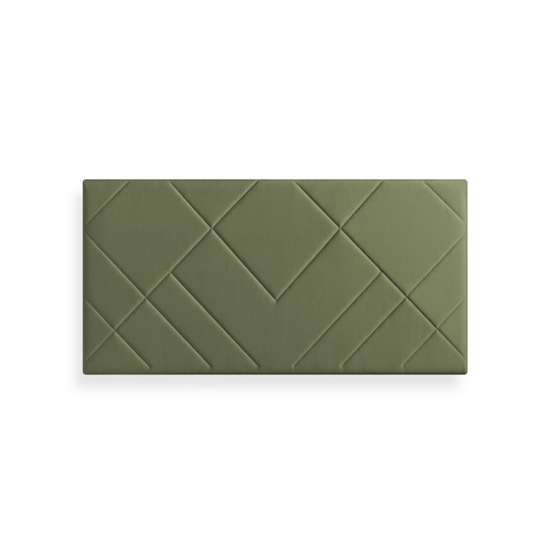 Upholstered Velvet Headboard, Single (3'), Forest