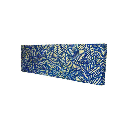 Feuilles à motifs - Toile illustrative pour la chambre à coucher