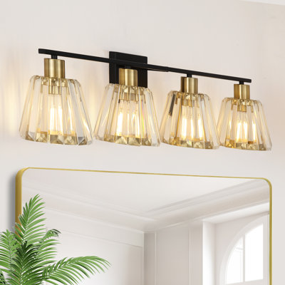 Luminaire pour meuble-lavabo inspiré de cristal Radiant