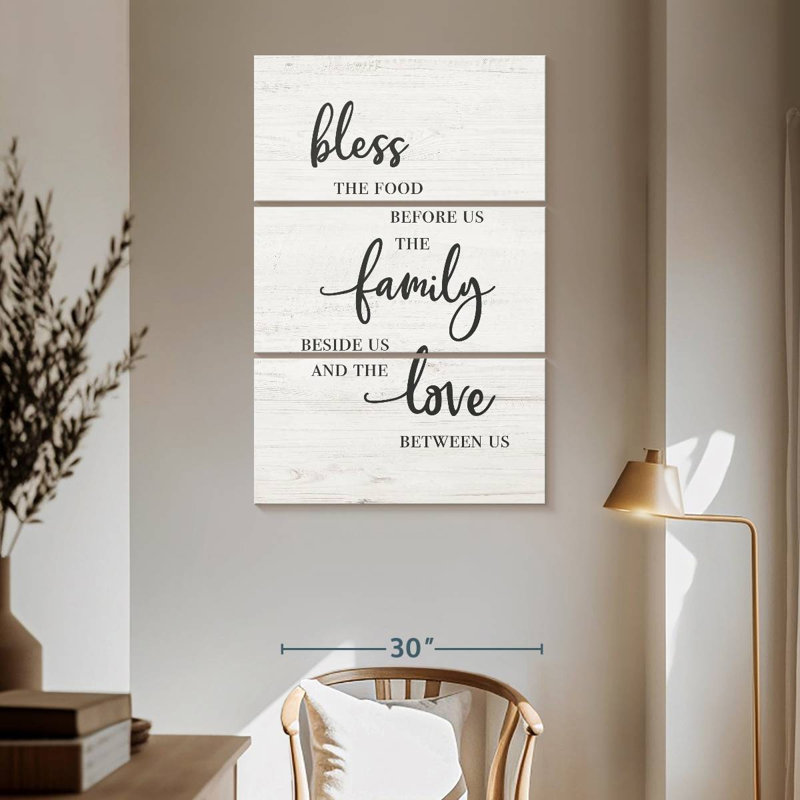 Tergel Bless Family Love, 65" H x 42" W