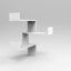 Luci 3 Piece Corner Wall Mounted Floating Shelf Modern Space-Saving Design-117787963