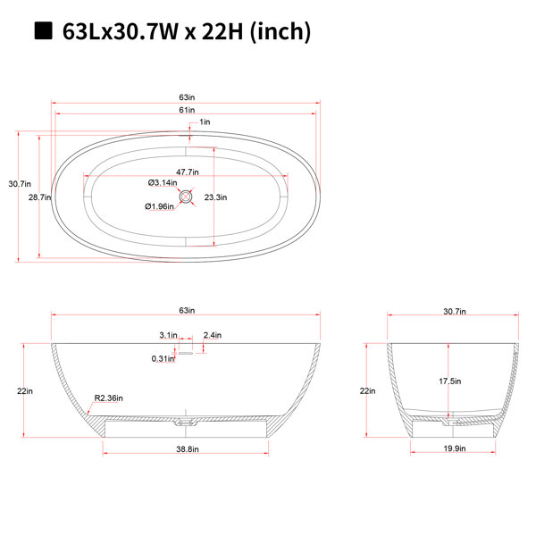 Dimensions du produit