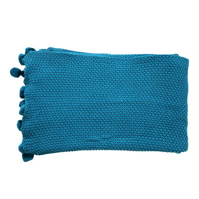 Knitted Throw Blanket