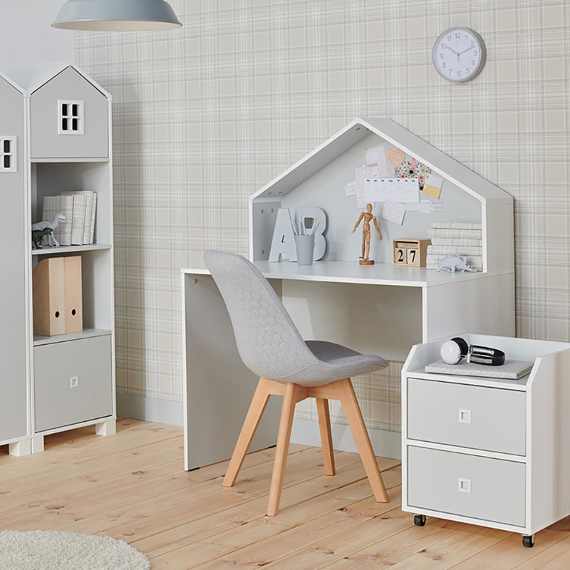 Baltazar Bedroom Set, Pink/Grey