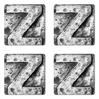 Square 4 Piece Coaster Set