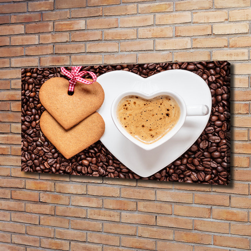 Coffee And Gingerbreads - Wrapped Canvas Print