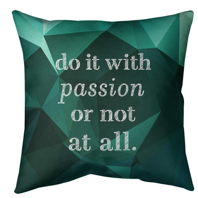 Coussin de sol inspirant la passion des pierres précieuses