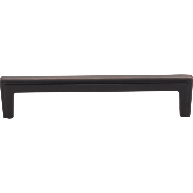Lexa Bar Pull, 3 3/4", Brushed Oil Rubbed Bronze