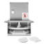 Machine à presser la pâte à pizza électrique en acier inoxydable 6 po
