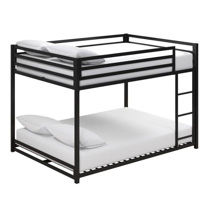Eastfield Kids Bunk Bed, Black, Full Over Full