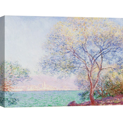Morning, Antibes by Claude Monet - Wrapped Canvas Painting