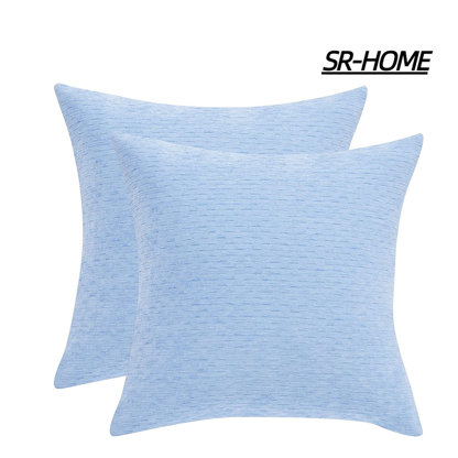 SR-HOME Decorative Lumbar Throw Pillow Covers, Sofa Thick Cushion