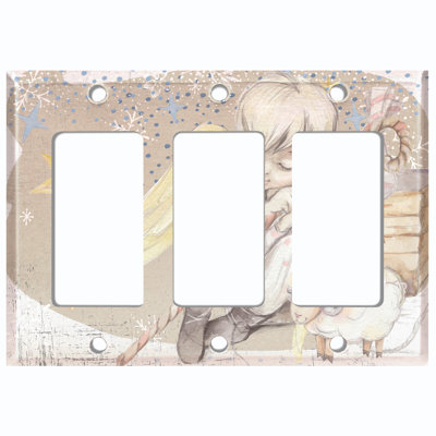 No Subject 3 - Gang Rocker Standard Wall Plate