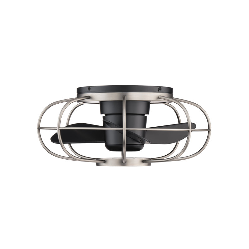 22'' Ceiling Fan with LED Lights, Sliver