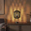 28cm H Lamp Shade in Black
