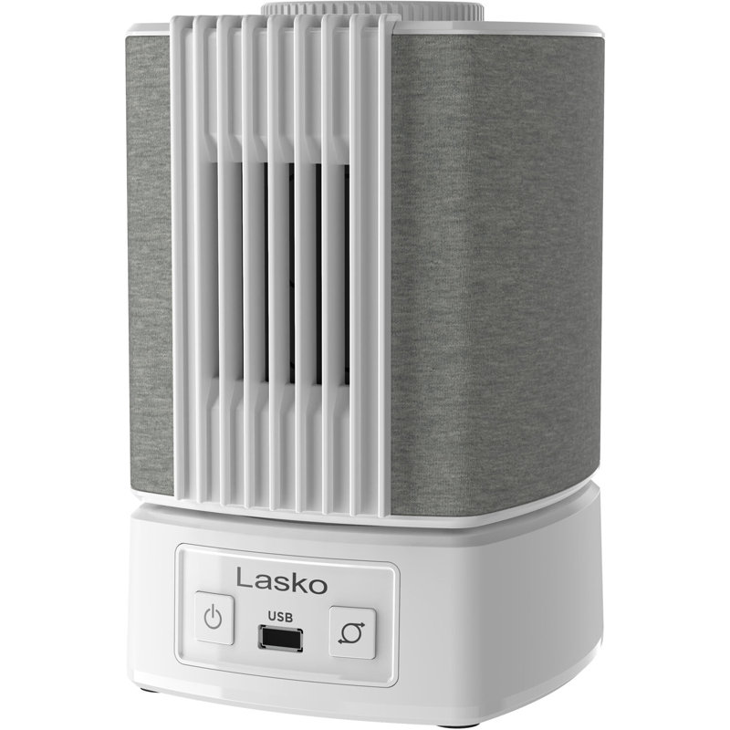 Lasko 8.38'' Oscillating Personal Fan, White