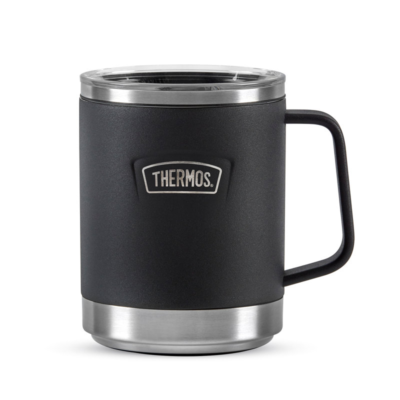 Stainless Steel Coffee Mug, Black