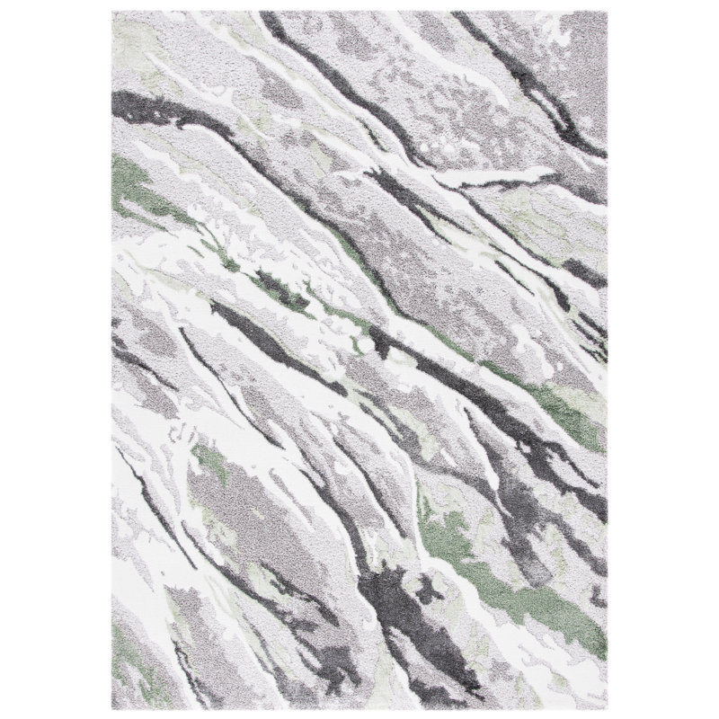 Grovesend 300 Performance Abstract Rug, Rectangle 8' x 10'