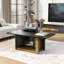 Ensemble de 2 chaises Pymble avec plateau spacieux et tablette inférieure ouverte-26110860