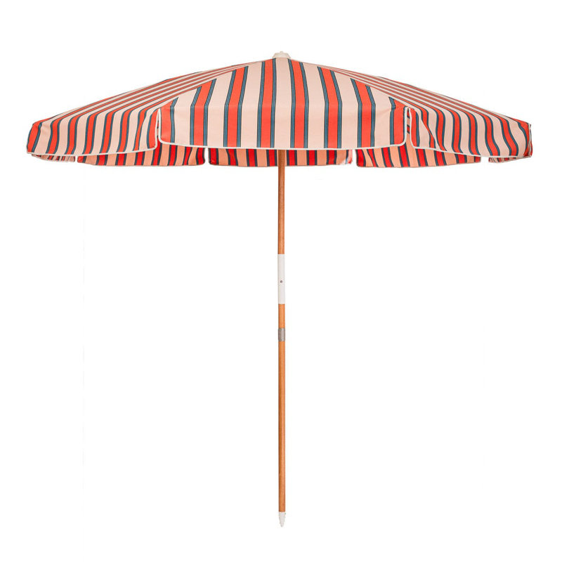 Le parapluie Amalfi, Vert / rouge