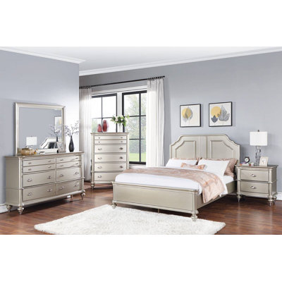 Jonanthony Queen Solid Wood Storage Panel Bed -  Rosdorf Park, 4B2666ACFC3747FCAAED7100C16775FA