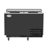 50 in. Commercial Glass Froster in Stainless Steel, ETL Listed, 14 cu. ft. (KM-GF50-SS)