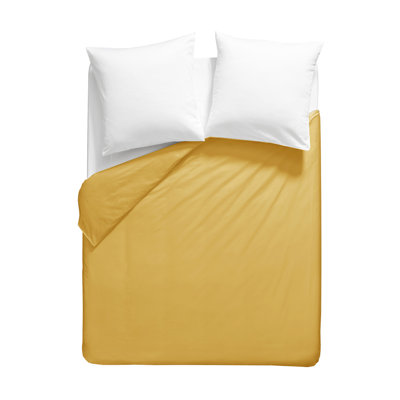 Jaeleigh Cotton Solid Colour Duvet Cover