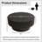 Round Drum Coffee Table with Storage-389920643-393056294