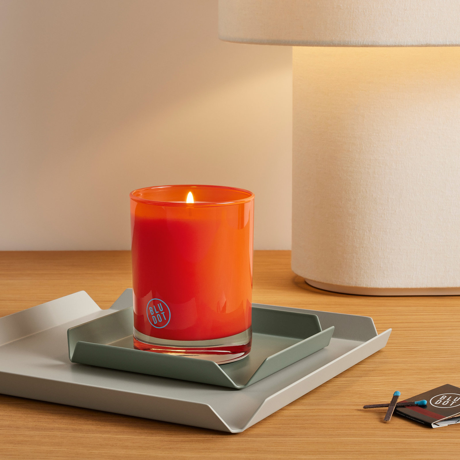 Scented Tumbler Candle with Glass Holder, 10.5 fl oz