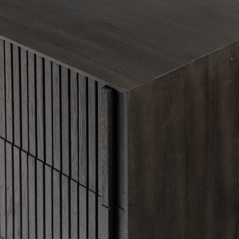 Leo 6 - Drawer Dresser, Smoked Black