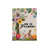 Yellow/Green/White Floral Cross Easter Bunny