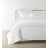 CLASSIC EMBROIDERED KG DUVET SET  IVY WHT