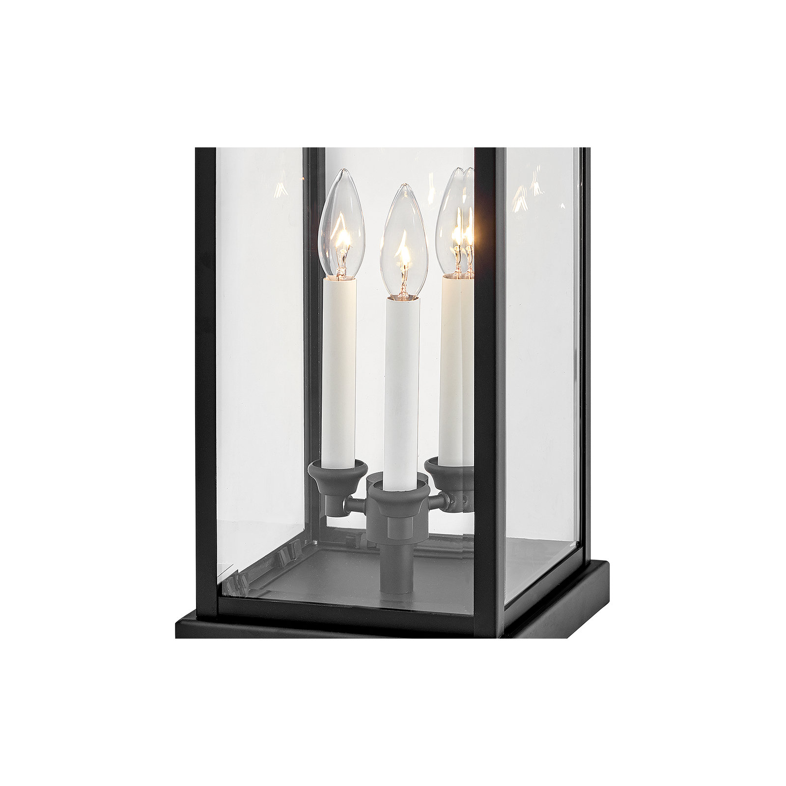 Rheda Beveled Metal Outdoor Lantern Head