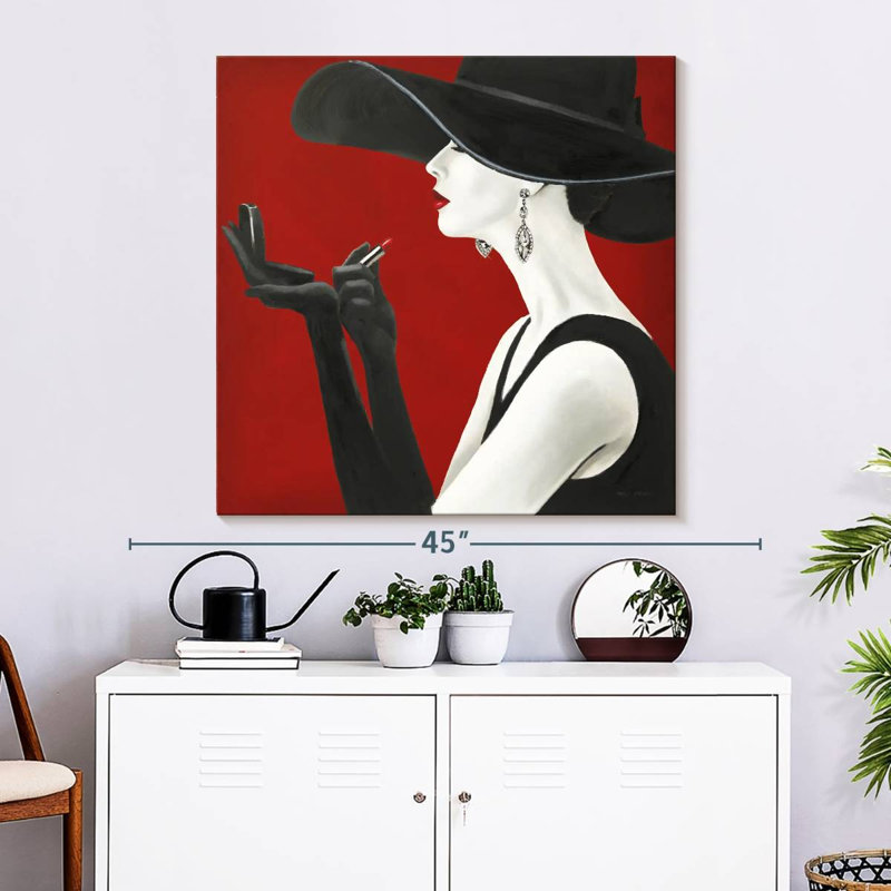 Navette Haute Chapeau Rouge II, H 33 po x l 33 po