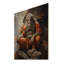 «Carlaysia Hinduisim Art Hanumans Devotion II», reproduction sur bois-1493900236