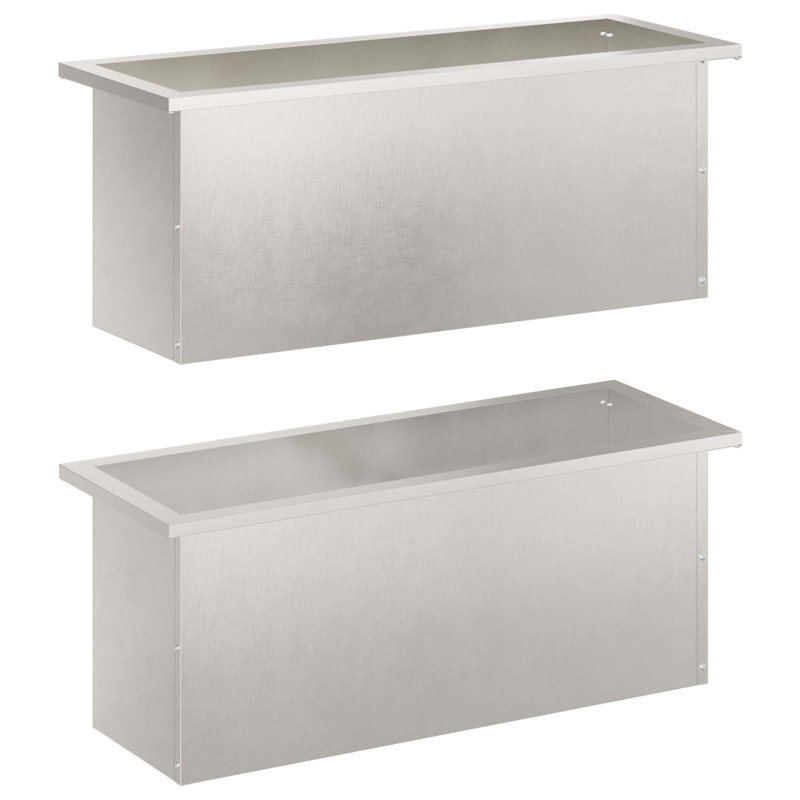 Planter Box, 30cm H x 30cm W x 80cm D, 2