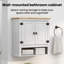 Solid Wood Wall Bathroom Cabinet