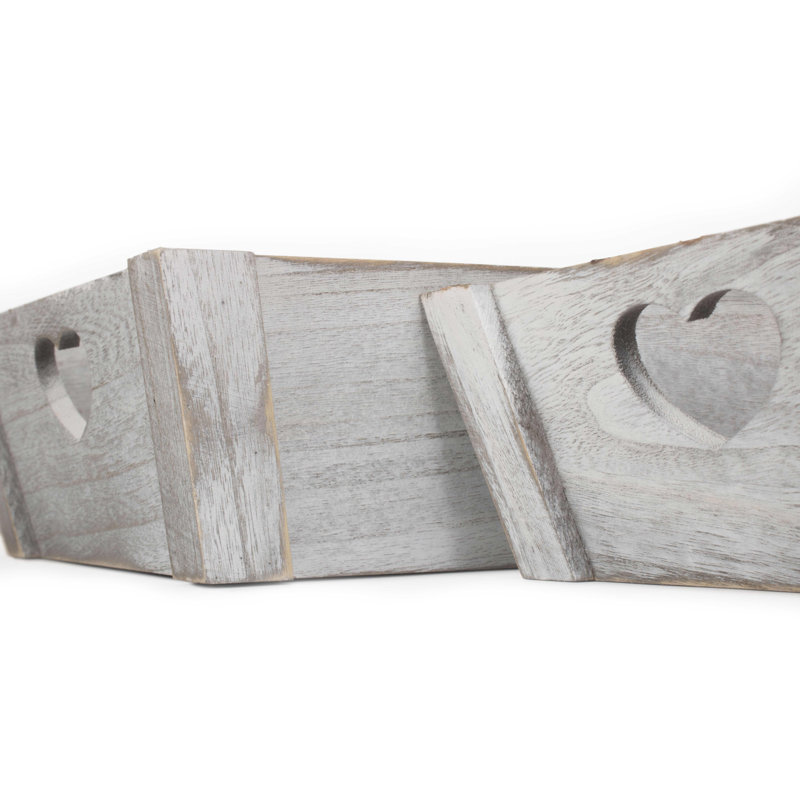 Marla Wood Tray - Set of 2