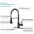 AWZTOO Pull Down Kitchen Faucet-60750634